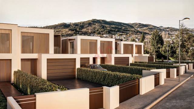 Moradia T3 em construção no empreendimento Residências Outeiro Park em Regilde, Felgueiras