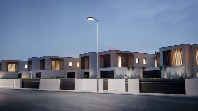Moradia T3 em construção no empreendimento Residências Outeiro Park em Regilde, Felgueiras