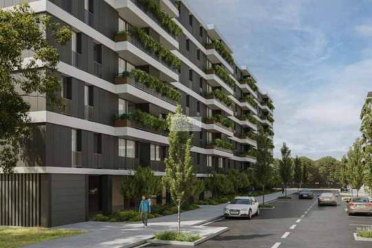 Apartamento T2 com varanda em empreendimento novo a Arca de água