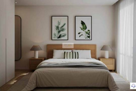 Apartamento T2 com varanda em empreendimento novo a Arca de água