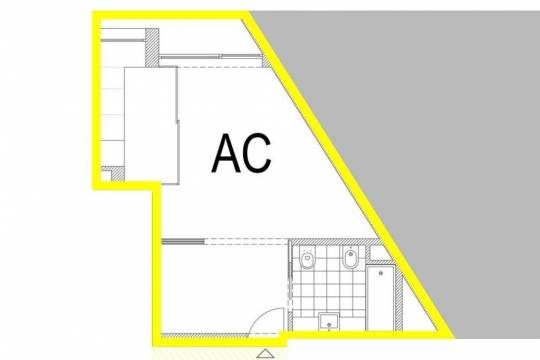 Apartamento To com arrumo em construção em Pedrouços