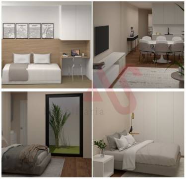 Apartamento T1+1 no Empreendimento São Vicente Residences em Braga