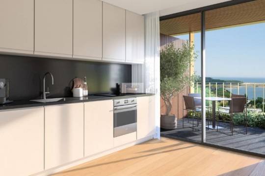 Apartamento T2 com terraço em construção