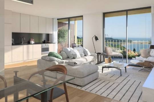 Apartamento T2 com terraço em construção