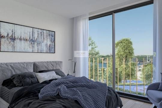 Apartamento T2 com terraço em construção