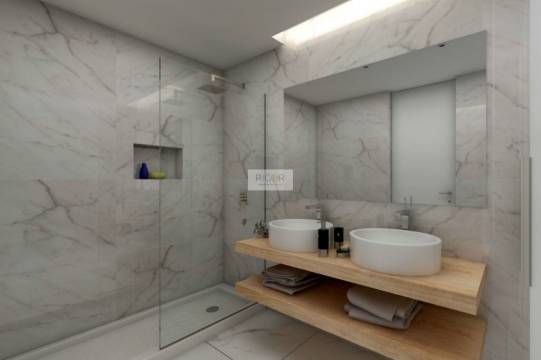 Apartamento T2 de luxo com terraço e jardim de 108m2