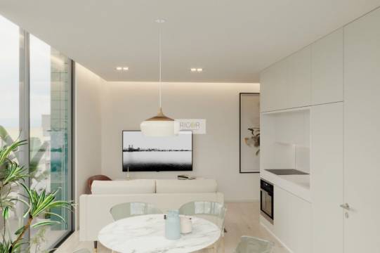 Apartamento T0 novo a 500mts da praia de Matosinhos