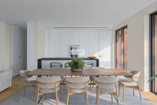 Apartamento T3 com varanda em construção