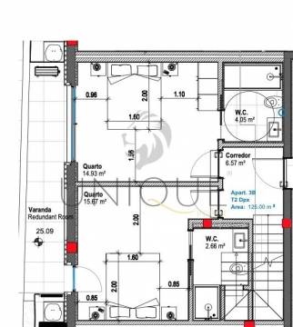Apartamento T2 Implex em construção