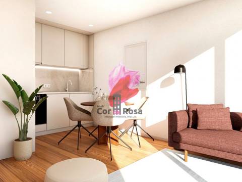 Apartamento T1 com logradouro - Apulia