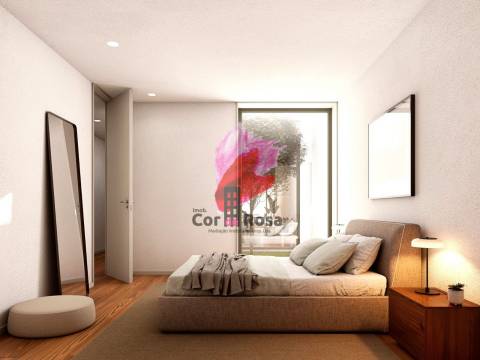 Apartamento T1 com logradouro - Apulia