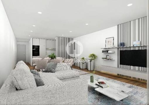 Apartamento T2 com jardim privado