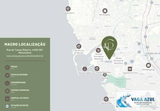 Apartamento T2 Kit com Terraço à Câmara de  Matosinhos - Venda em Projeto