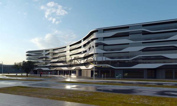 Apartamento T3 em construção no centro de Esgueira