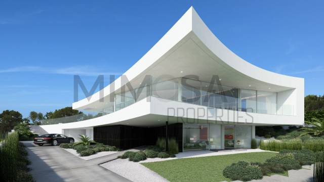 Moradias de Luxo T4 em construção com vista mar na Praia da Luz, Lagos