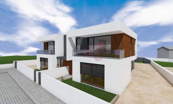 Moradia T3 Geminada em construção em Nevogilde, Lousada
