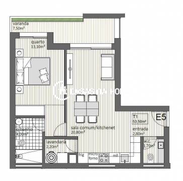 T1 Empreendimento Central Park - Matosinhos Sul