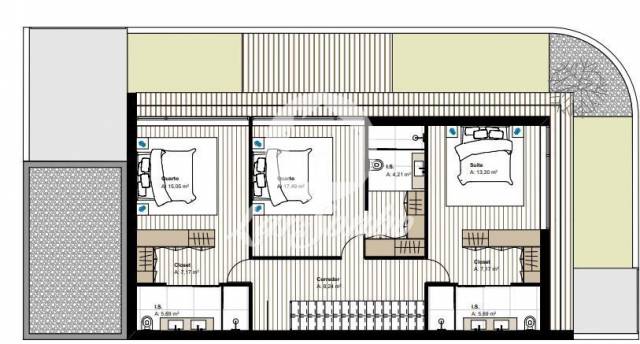 Moradia M3+1 NOVA de luxo com G.F. a 300m da praia de Arvore, Vila do Conde
