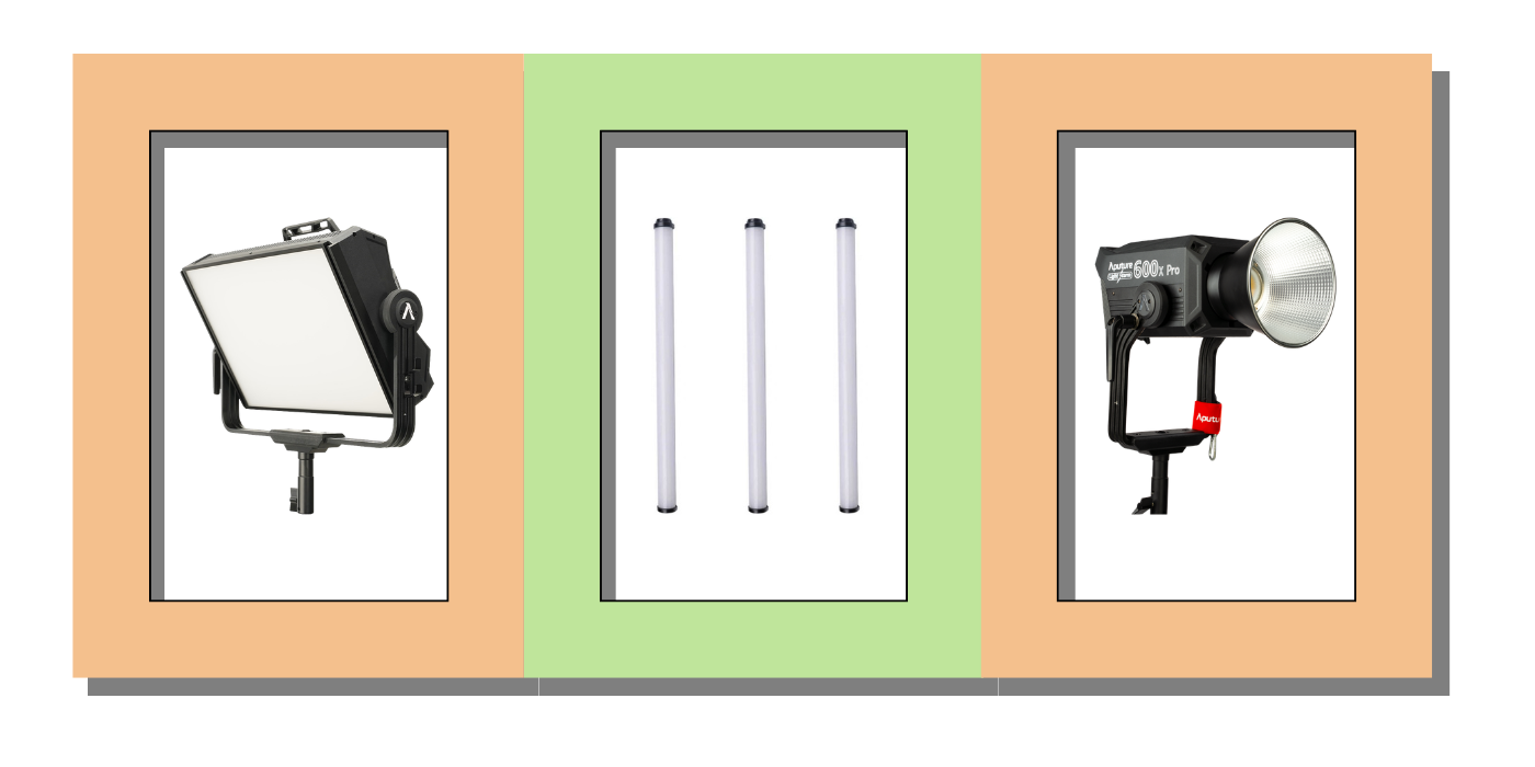 Panel vs Point vs Tube: Choosing the Right LED for Your Shoot