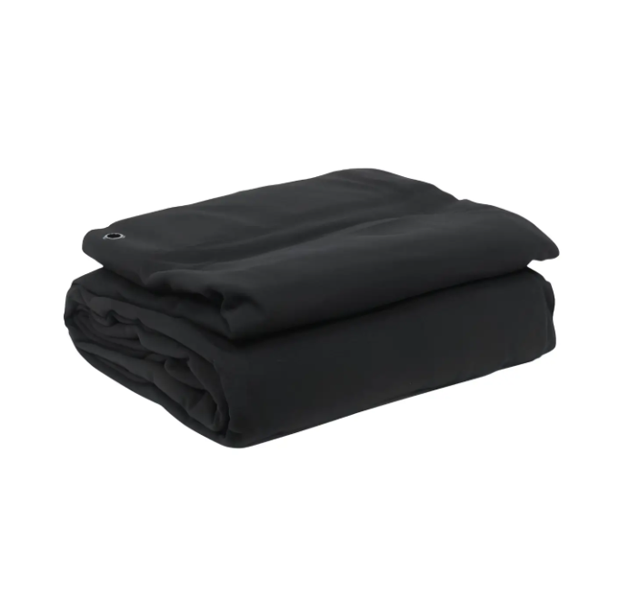 Black Molton Drape