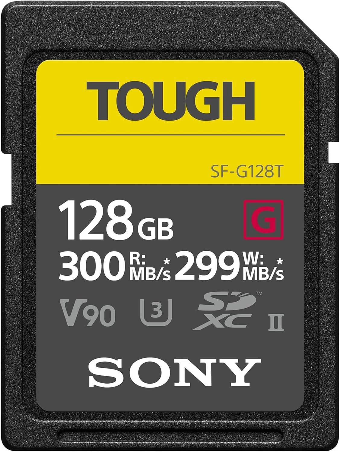Sony 128GB SF-G Series V90 TOUGH UHS-II SD Memory Card