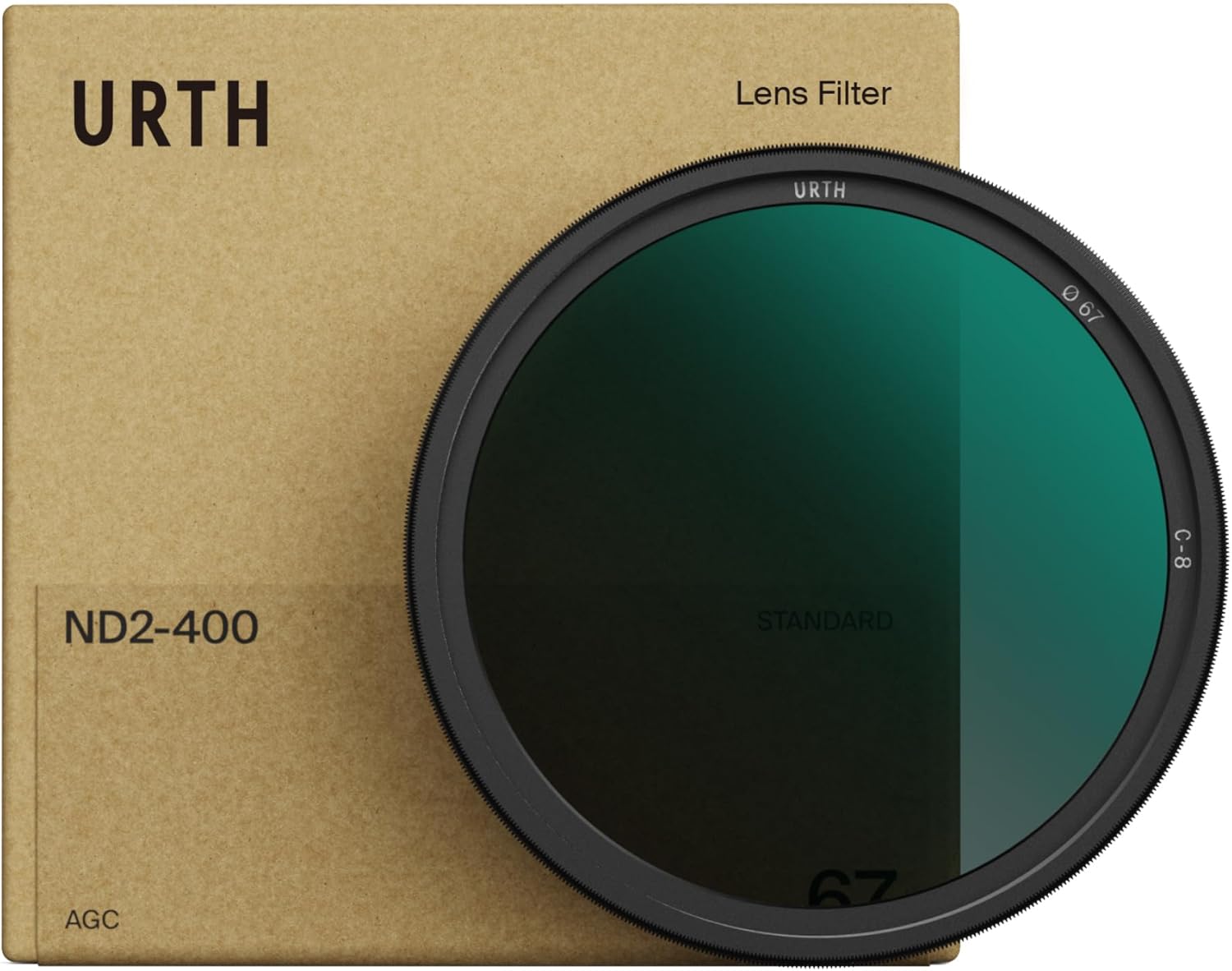 Urth 77mm Variable ND ND2-400 Screw-On Lens Filter