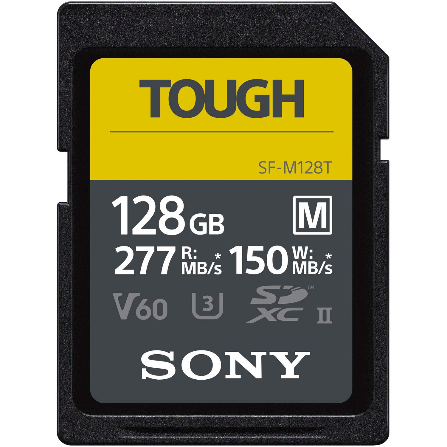 Sony 128GB SF-M Series V60 TOUGH UHS-II SD Memory Card