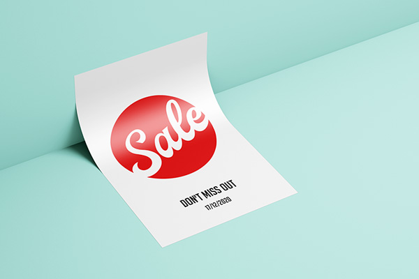 Leaflet printing