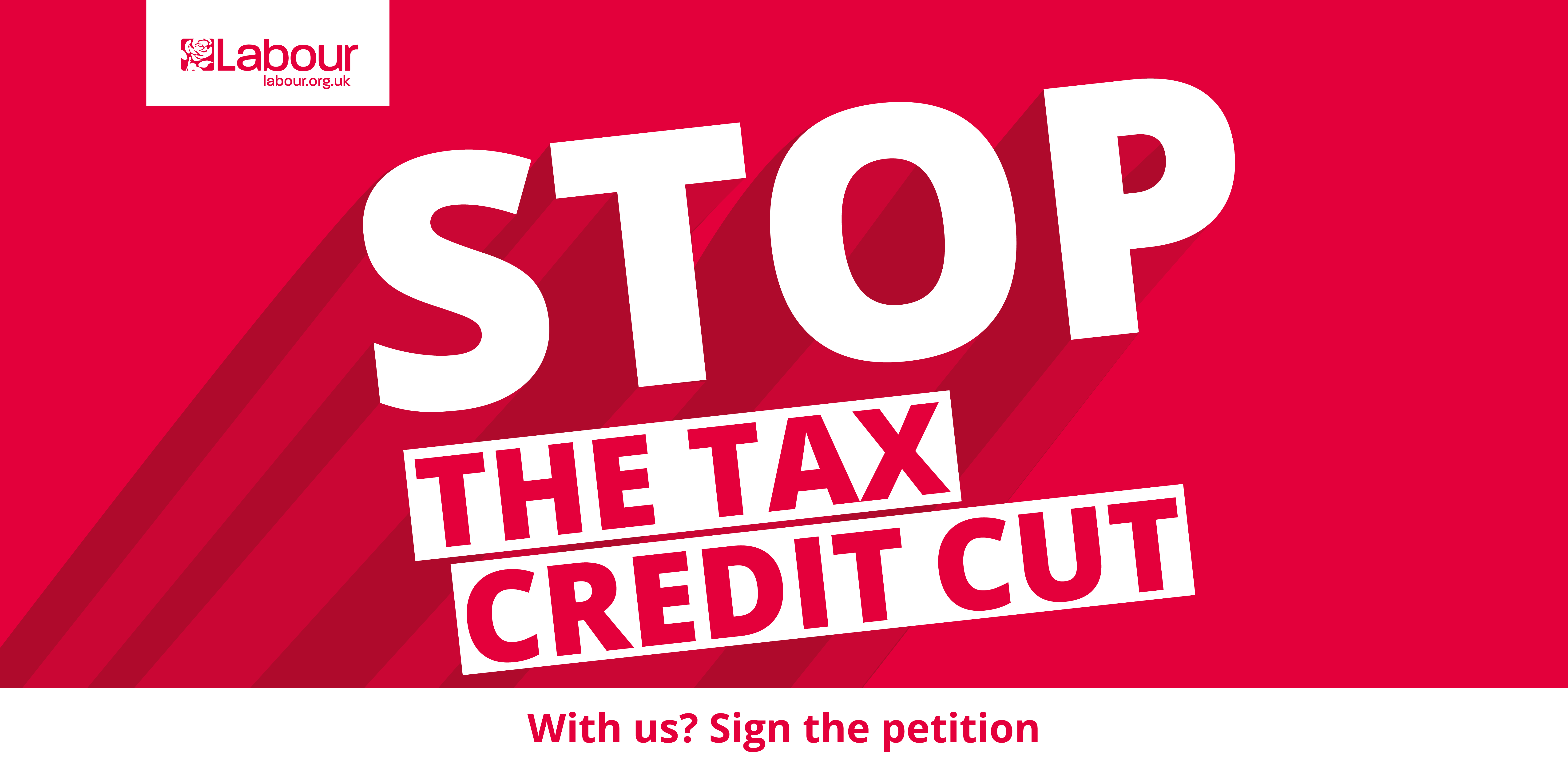 Stop the Tax Credit cut - are you in?