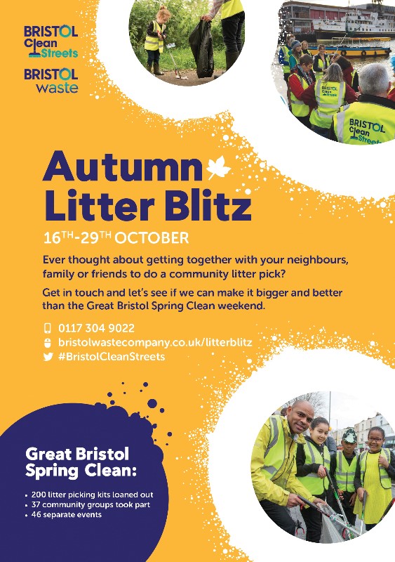 Litter blitz poster