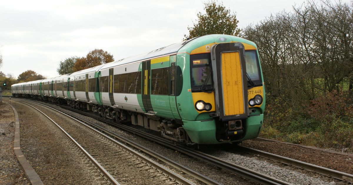 Image result for southern rail train