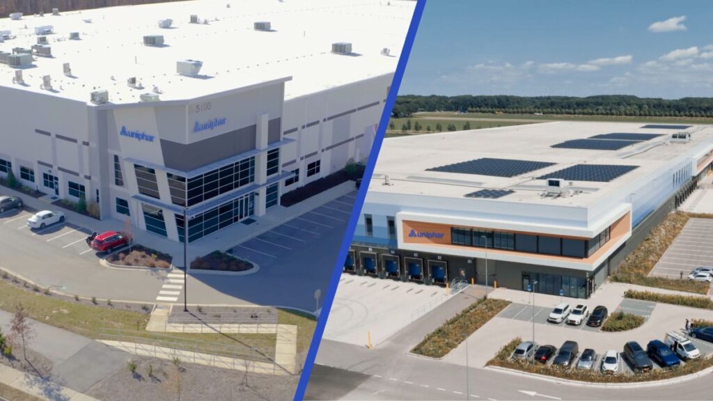 External facilities of Uniphar | Clinical and BMclinical in split view.