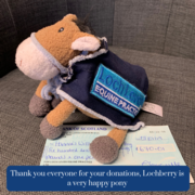 Lochberry and the Team at LLEP Raise a Whopping £820 for Charity