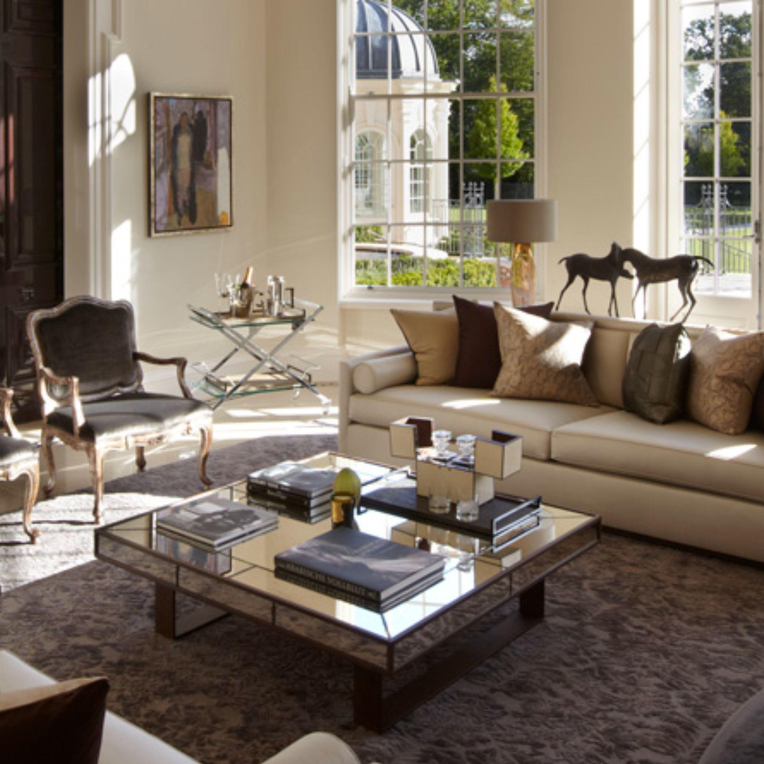 Antique Mirror Coffee table