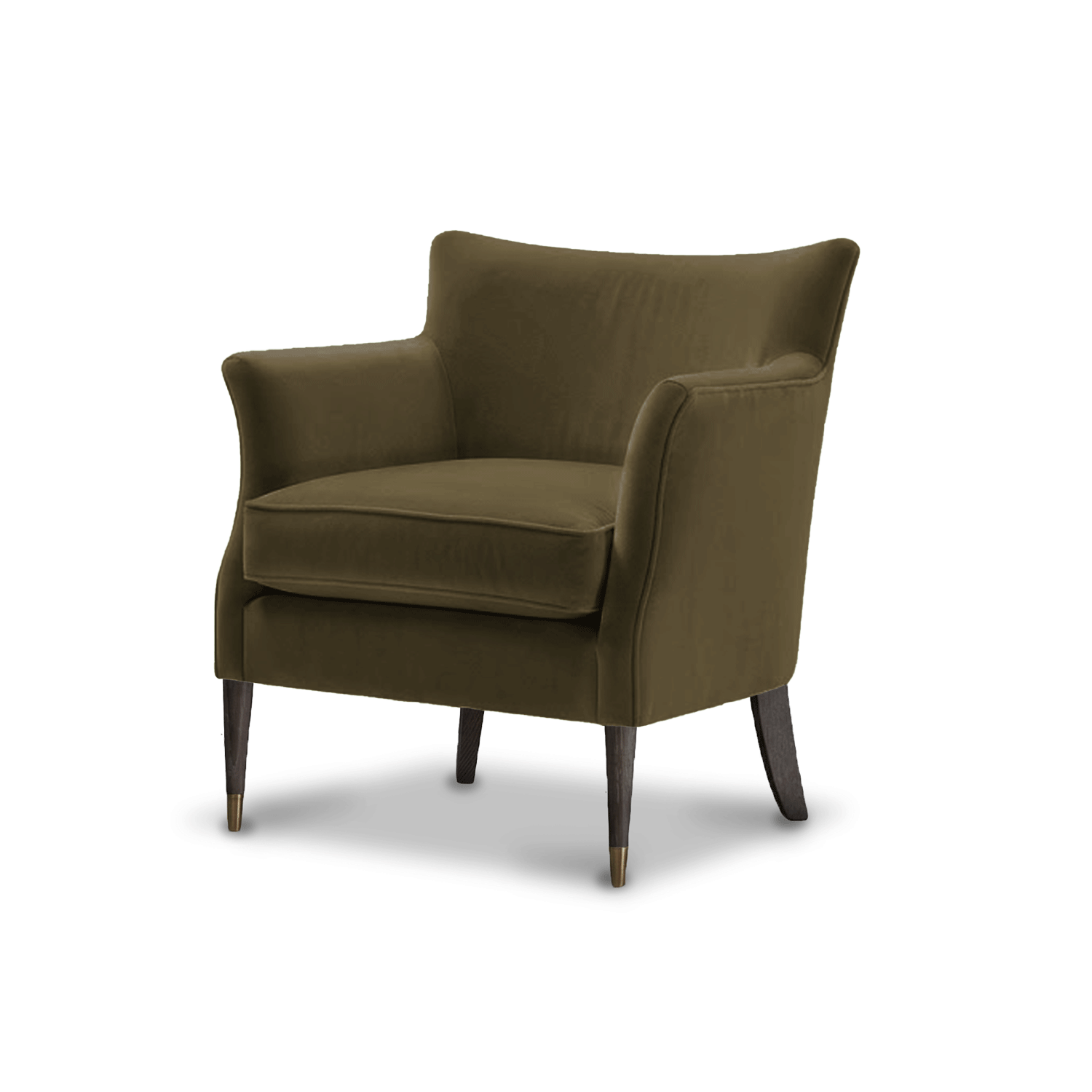 Cafe Chair Walnut Hampstead Rowan Sable