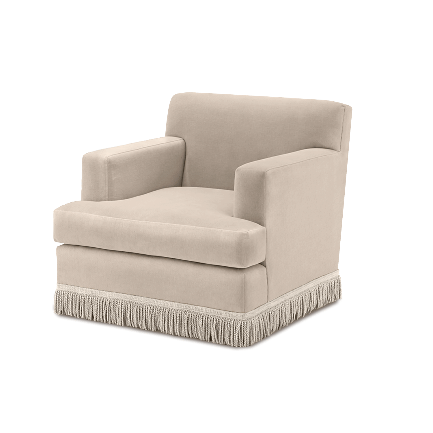 Chloe Armchair Fringe Hampstead Rowan Dawn