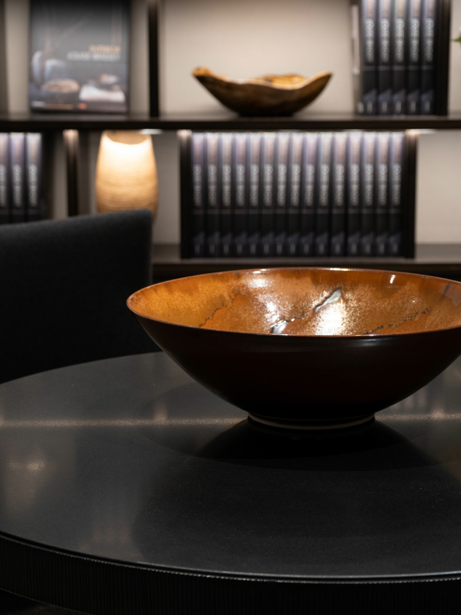 Sunset Glaze Bowl lifestyle Louise Bradley