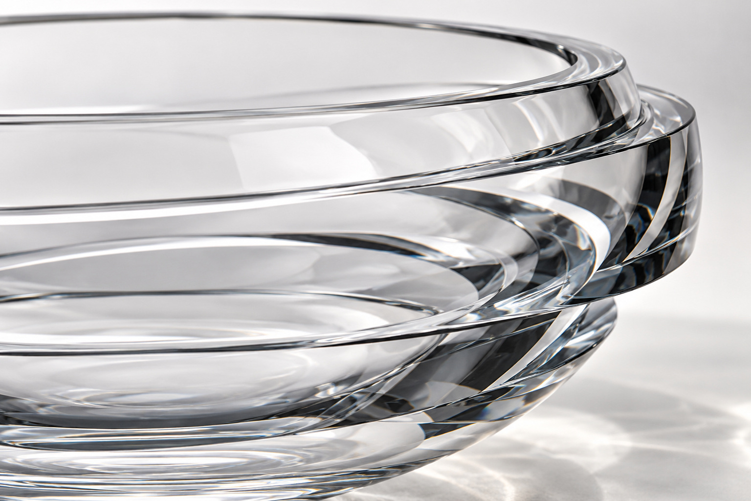 Coupe vase smoke closeup