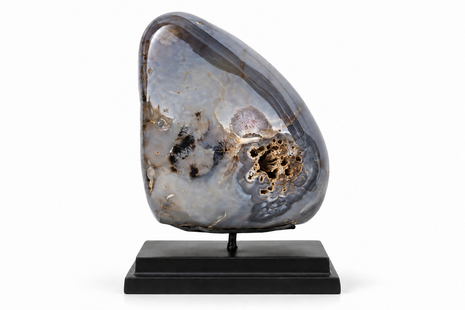 FOS133 ST2019 Polished Amethyst Geode 2