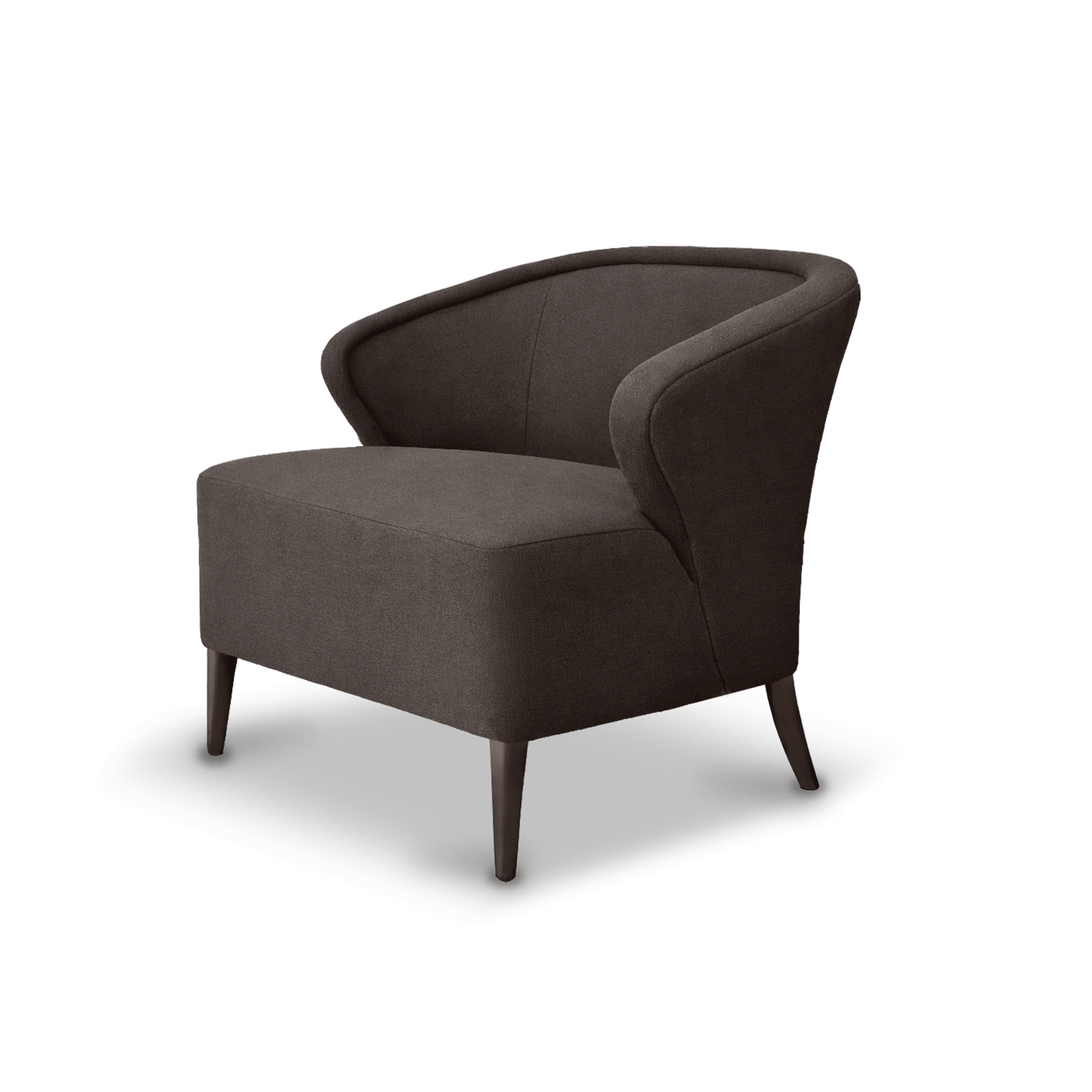 Askin Armchair Serpentine Lacu Conker