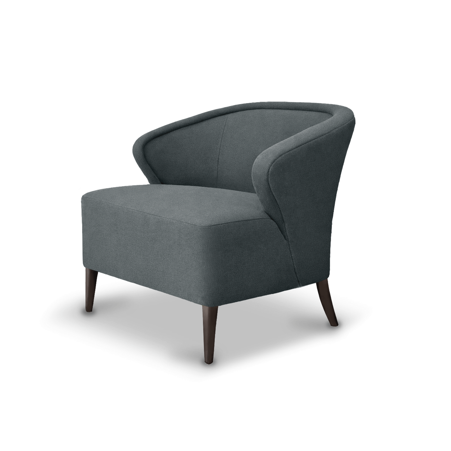 Askin Armchair Serpentine Lacu Midnight