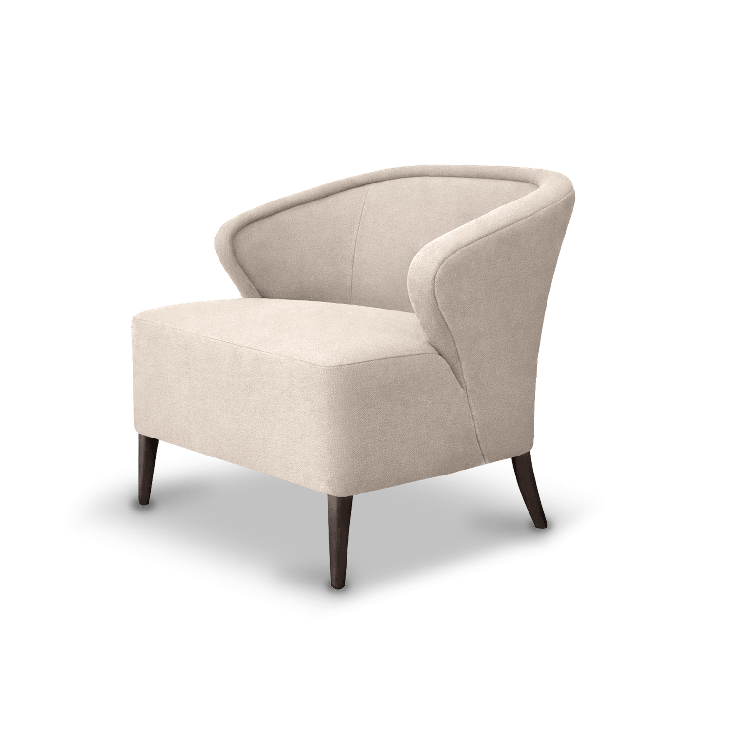 Askin Armchair Serpentine Lacu Nutmeg