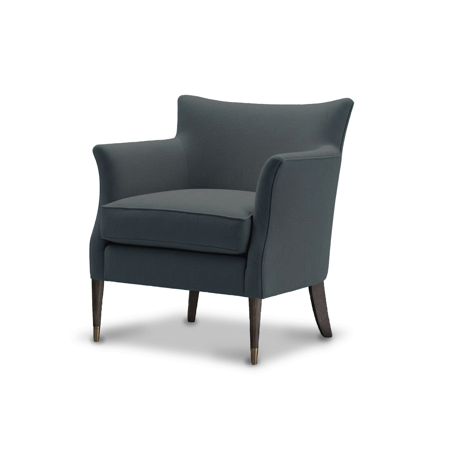Cafe Chair Walnut Serpentine Lacu Midnight