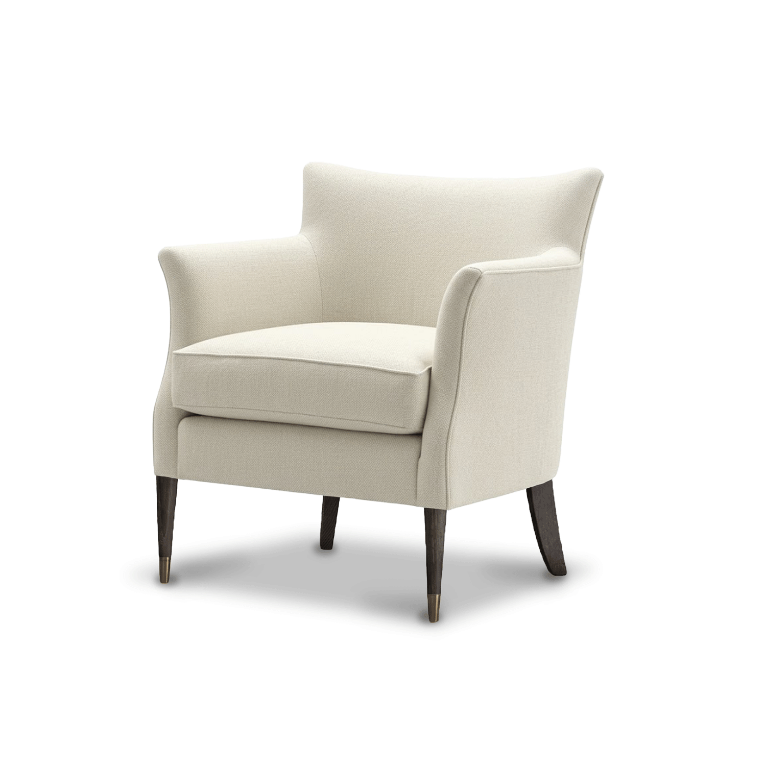 Cafe Chair Walnut Serpentine Lacu Oyster