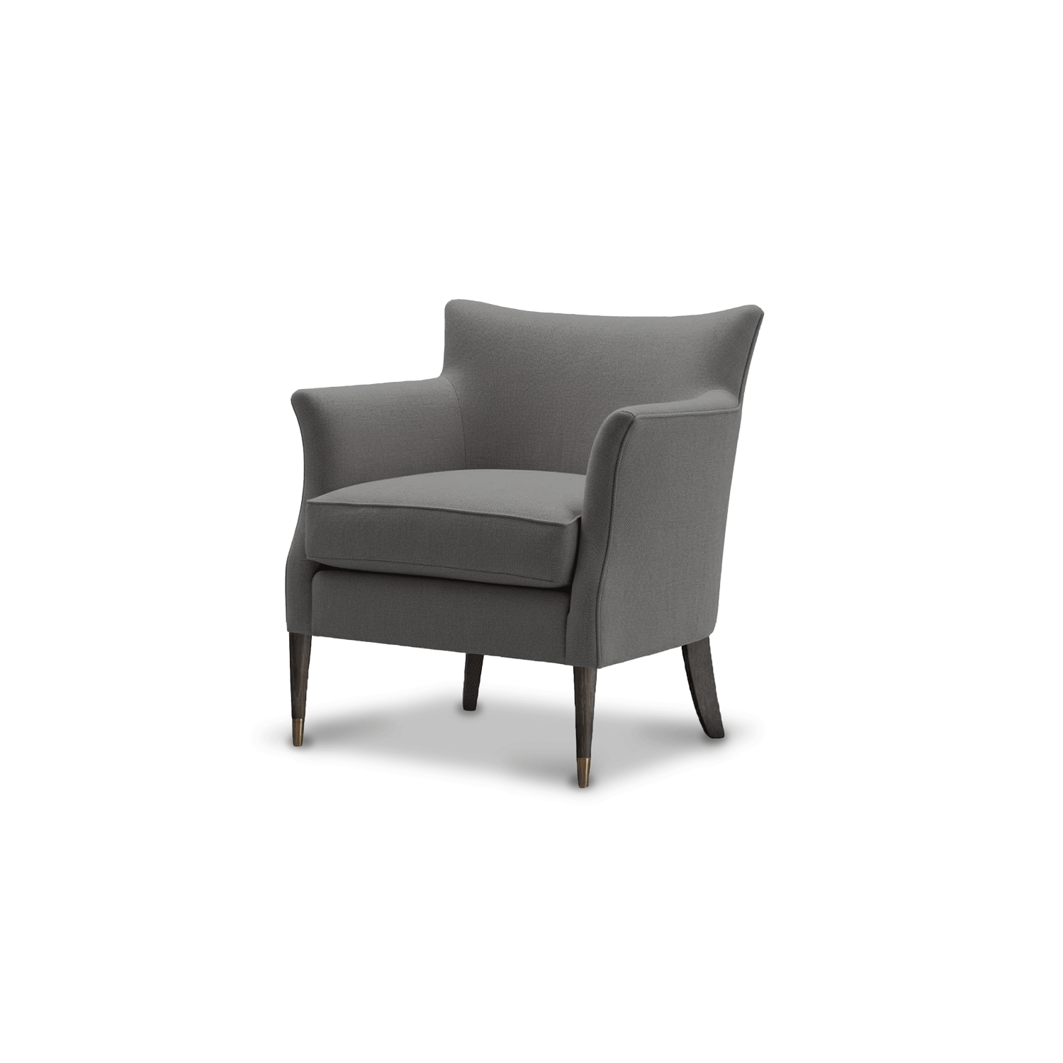 Cafe Chair Walnut Serpentine Lacu Putty Thumbnail