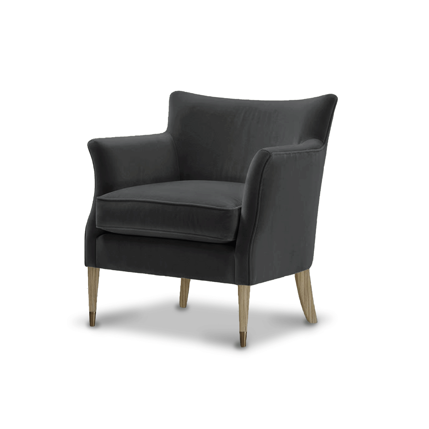 Cafe Chair Grey Wash Hampstead Rowan Midnight