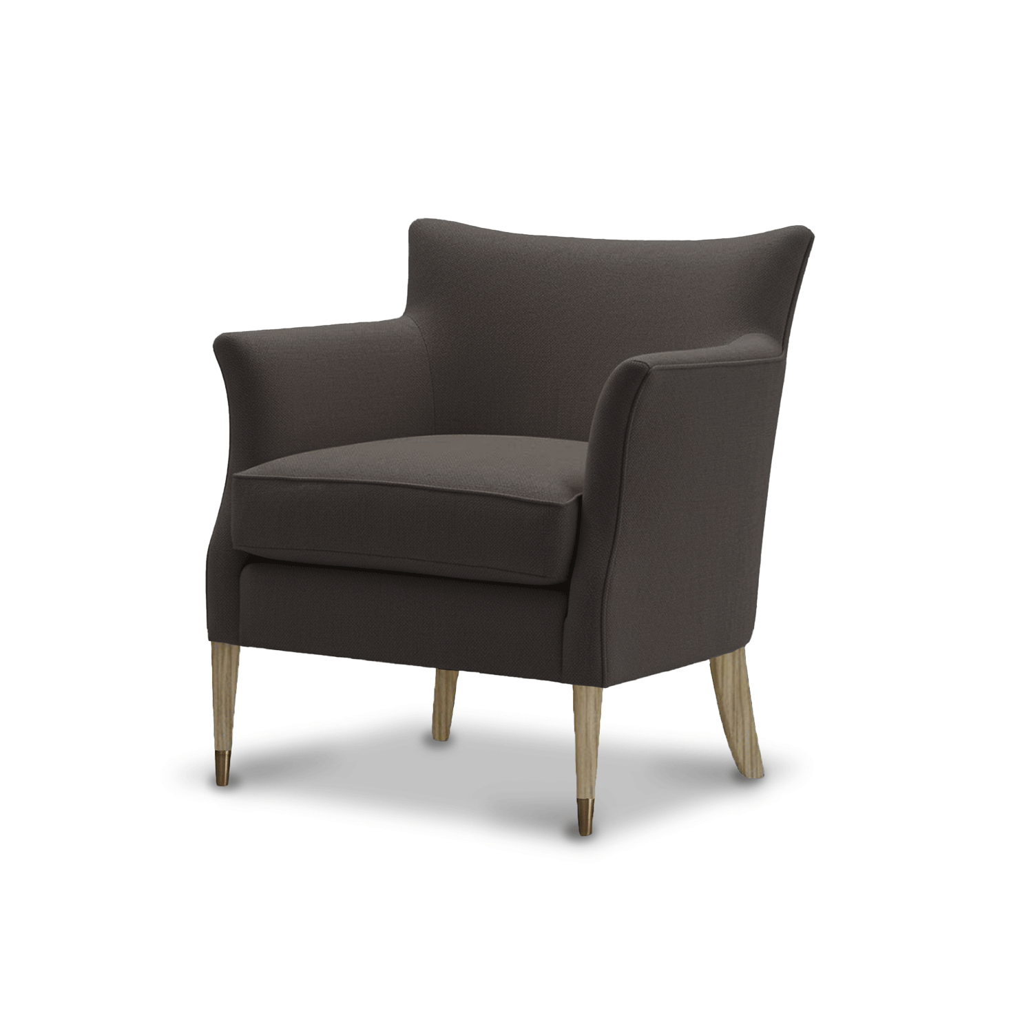 Cafe Chair Grey Wash Serpentine Lacu Conker