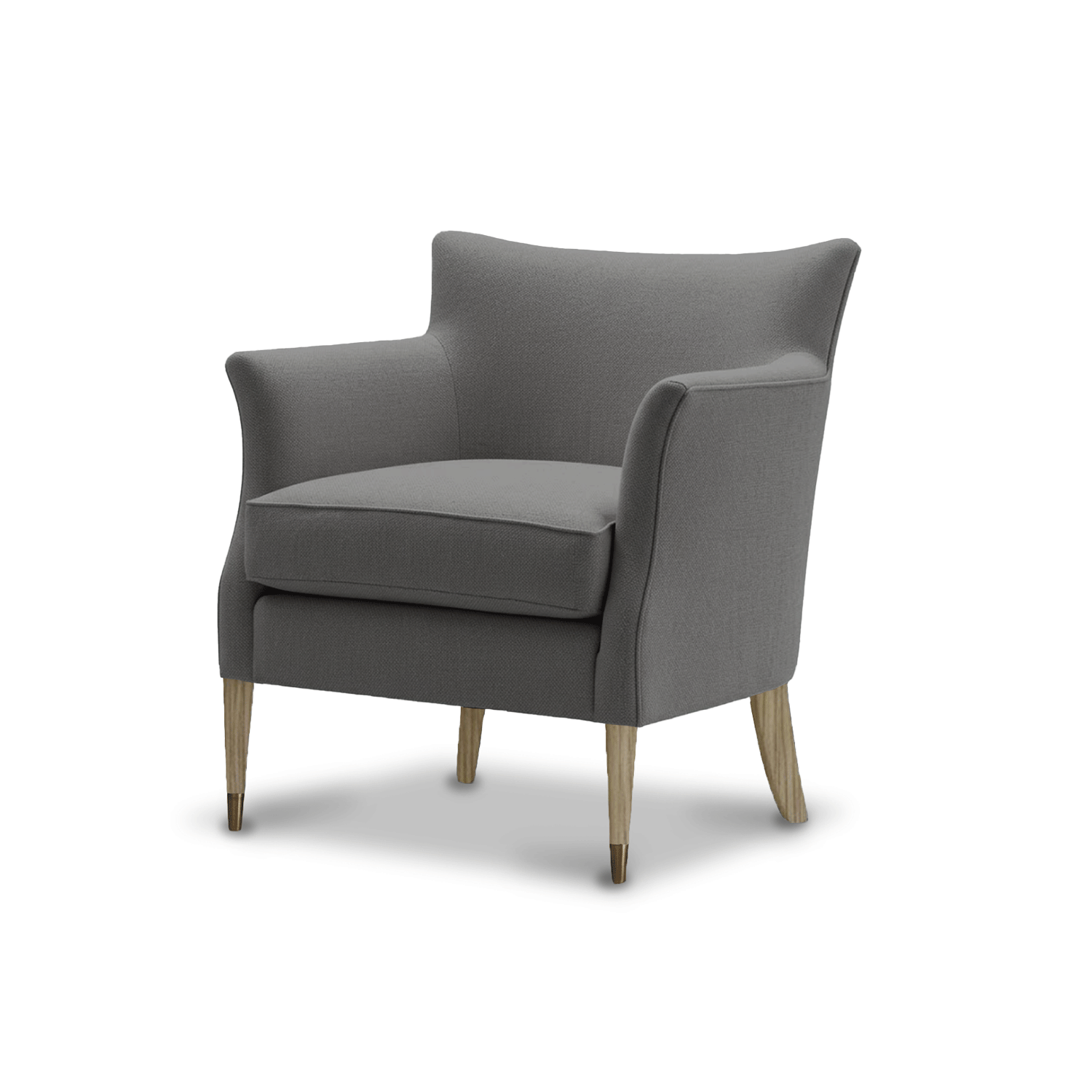 Cafe Chair Grey Wash Serpentine Lacu Putty