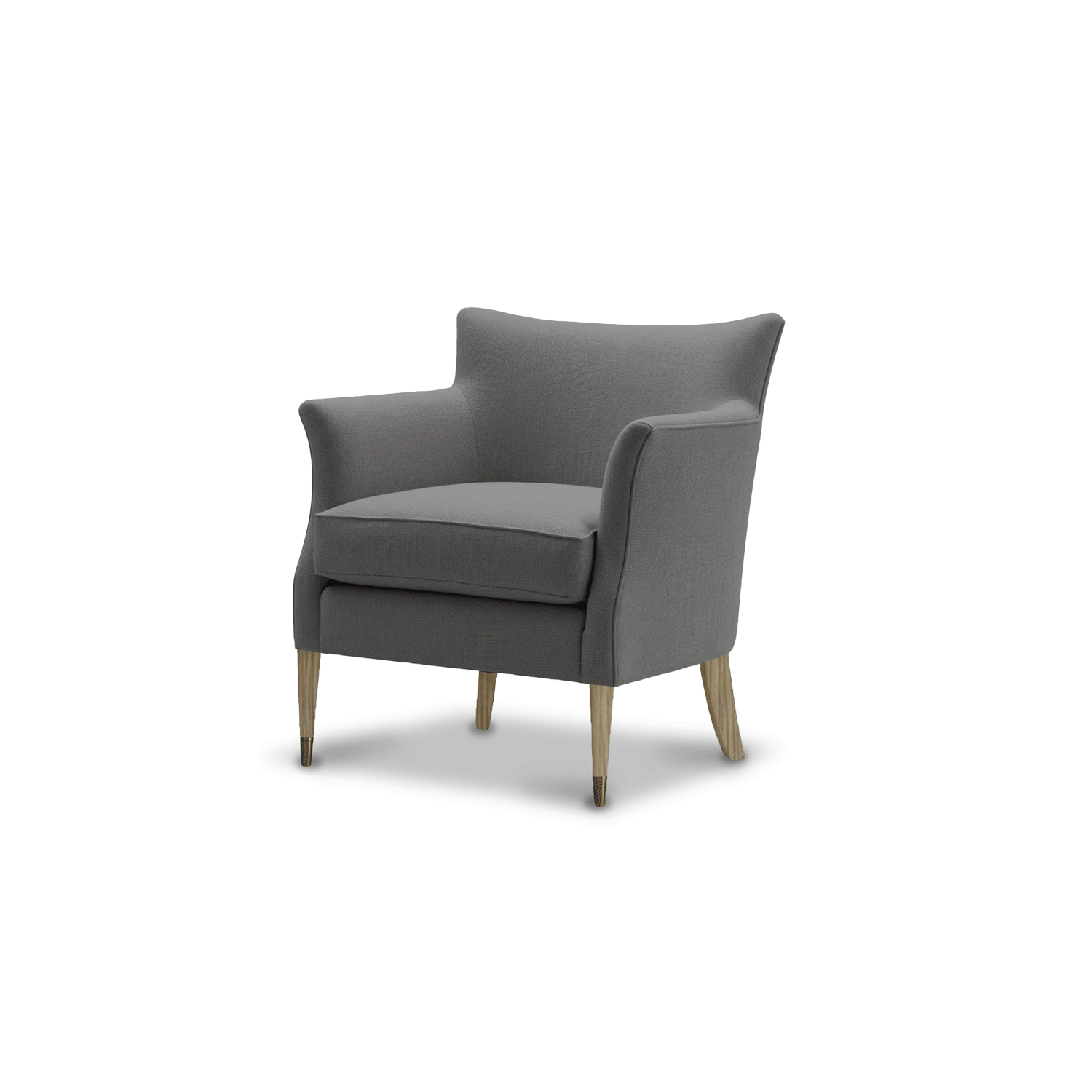 Cafe Chair Grey Wash Serpentine Lacu Putty Thumbnail