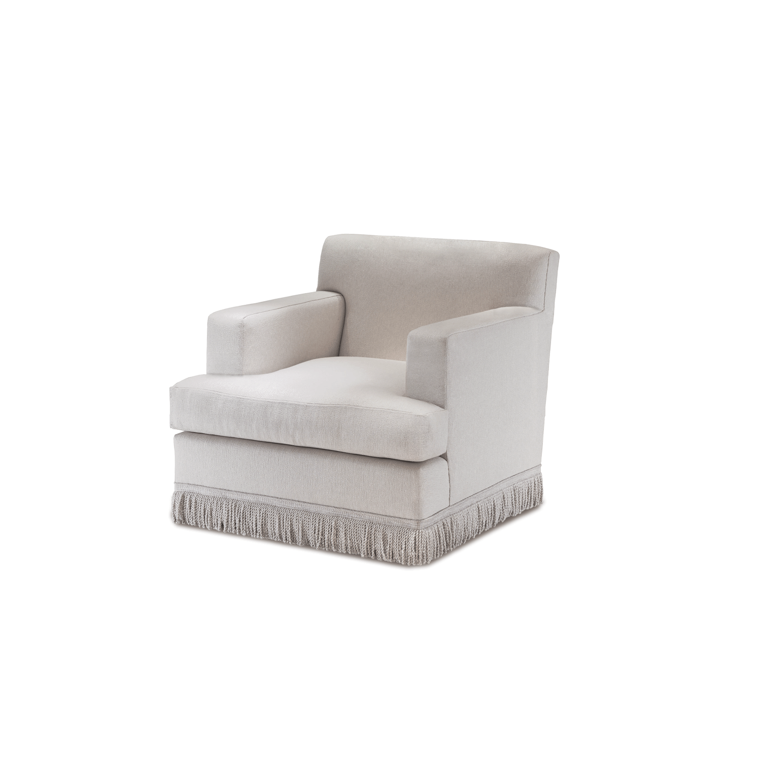 Chloe Armchair Fringe Reed Mineral Thumbnail